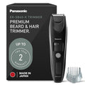 Panasonic Beard Trimmer for Men Cordless Precision Power Hair Clipper with Comb Attachment and 19 Adjustable Settings Washable ER-SB40-K 0.5-10mm lengths 1 Pack
