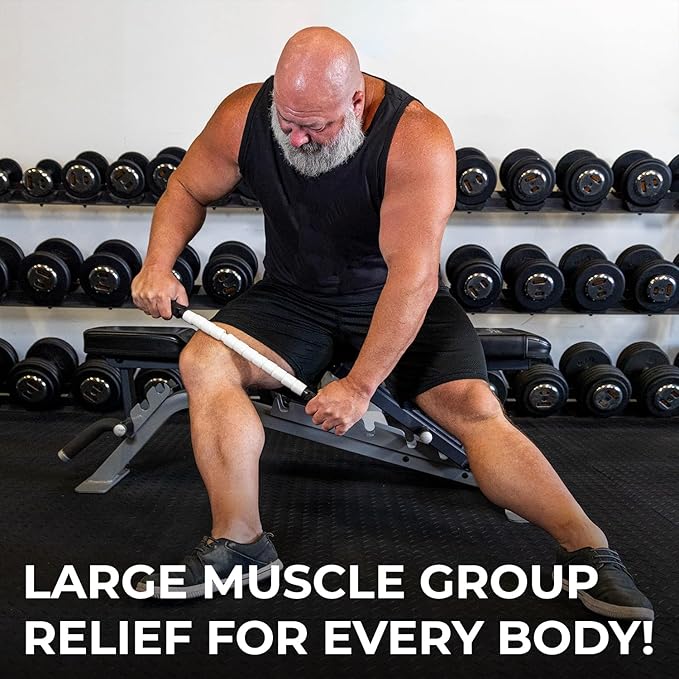 The Original Massage Stick - Self Myofasical Release Muscle Roller Stick - 24 Stiff Stick