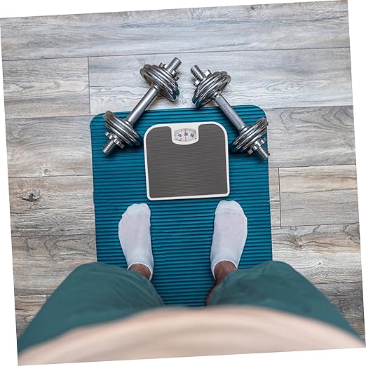 Accurate Mechanical Scale Portable Analog Design for Home Use and Stylish Bath Scale for Weight Tracking No Batteries Required