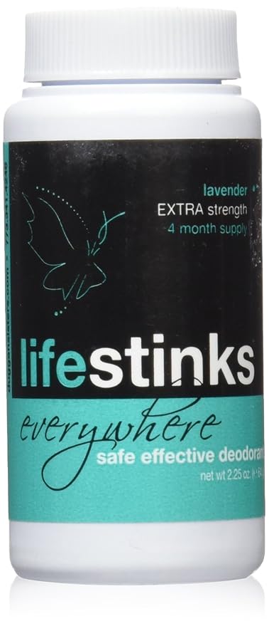 Duggan Sisters Extra Strength Lavender Travel Deodorant 2.25oz deodorant Aluminum Free