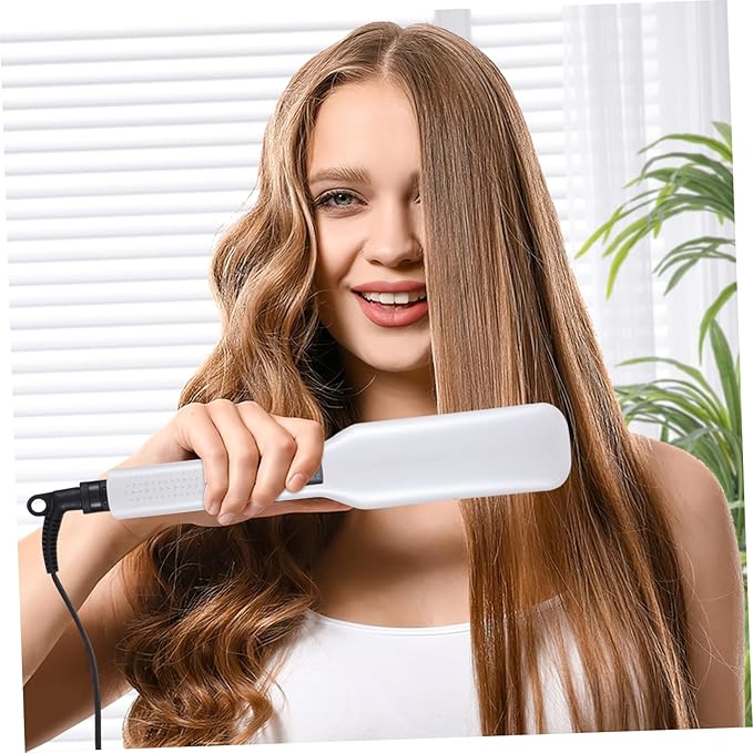 Hair Straightener Hair Curler Flat Iron for Women Girls Us Plug PTC Heating Ceramic Coated Plates Even Heating