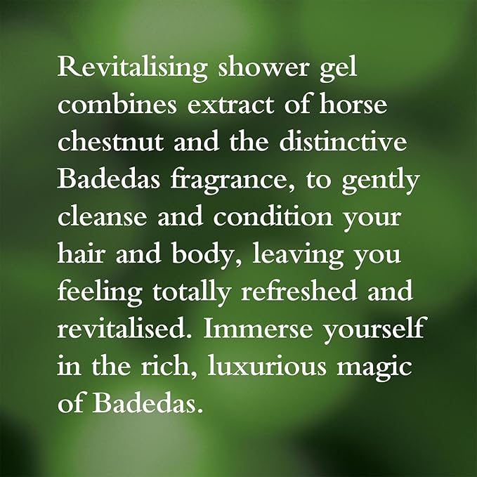 Badedas Revitalising Shower Gel Shampoo &amp Conditioner 200ml (PACK OF 6)
