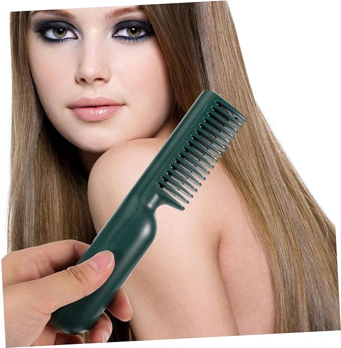 Hair Straightener Comb Electric Straight Hair Comb Portable Tool for Men Women