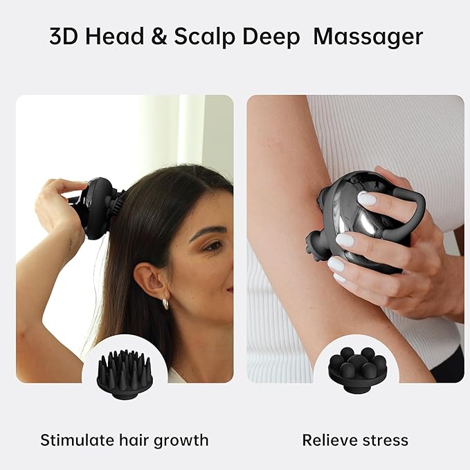COMFIER Shiatsu Foot Massager &amp Scalp Massager