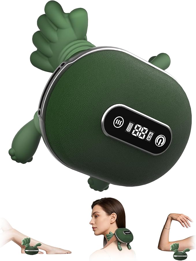 Neck Back Massager Neck and Back Massager with Heat Long-Lasting Bionic Electric Shiatsu Deep Tissue Neck Massager Cordless LCD Battery Display for Home &amp Office Gift for Women Men