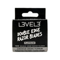 L3 Double Edge Razor Blades - Platinum Coated Stainless Steel Razor Blades for the Close Shave - for Double Edged Safety Razors - 100 Count (3)