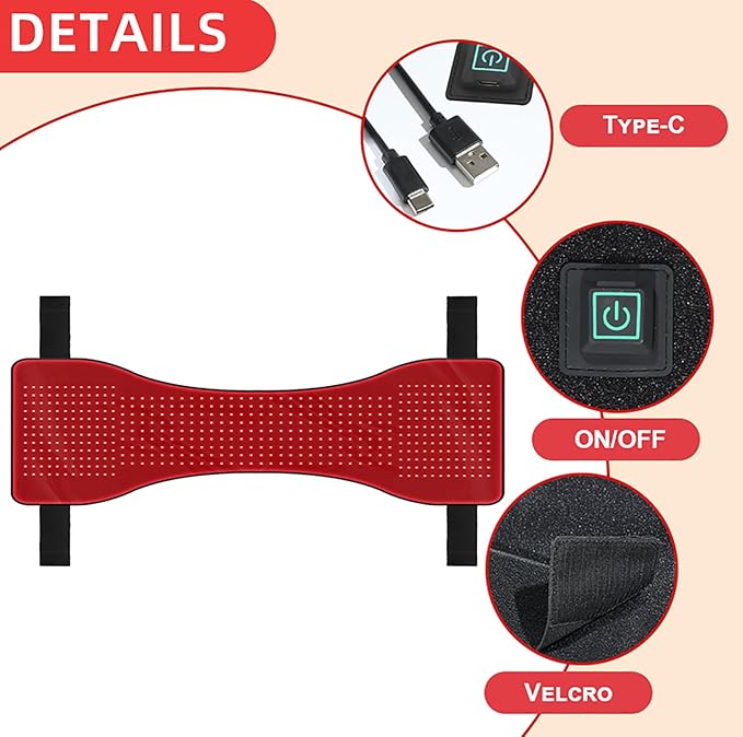 Red Light Therapy Device for Horse Full Body 660nm 850nm Near Infrared Therapy Wrap 15mins Timer for Equine Back Abdomen Buttocks Front Legs and Hind Legs Pain Relief