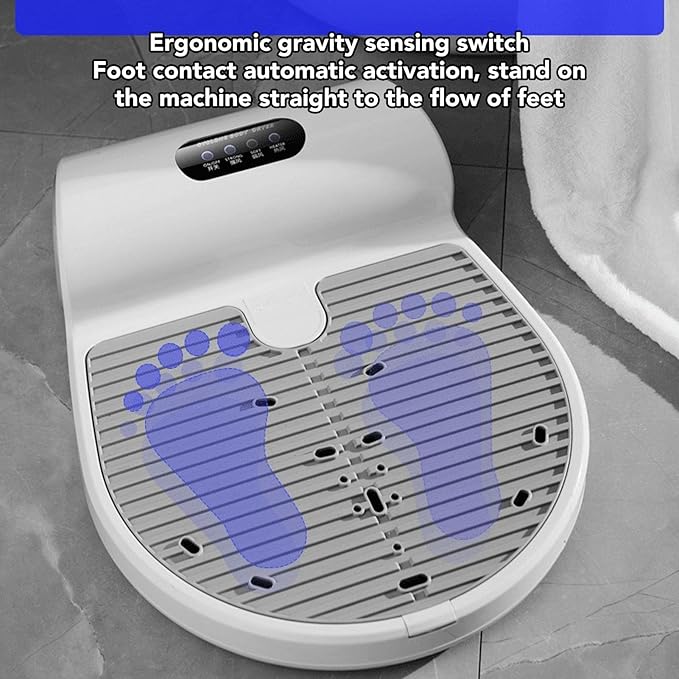 Full Body Dryer for Shower 1350W Negative Ions Body Heater Blow Dryer Foot Touch Control Body Hair Dryer with Warm and Cool Wind Whole Body Care Dryer for Bathroom Home Hotel