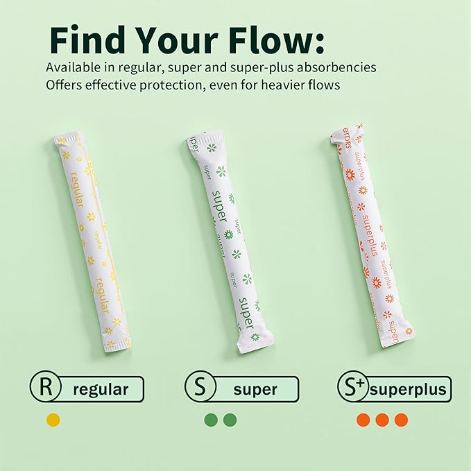 Organic Cotton Tampons &amp Pantyliners Feminine Care Bundle