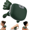 Neck Massager with Heat 4D Bionic Hand Massager Deep Tissue Neck and Shoulder Massager Portable Compact Design to Relieve Muscle Fatigue &amp Stiffness Green