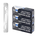 Feather Artist Club ProGuard Razor Blades - (3 Pack of 15) - Single Straight Edge Razor Blades with Guard Refills for Shaving - For Men &amp Barbers