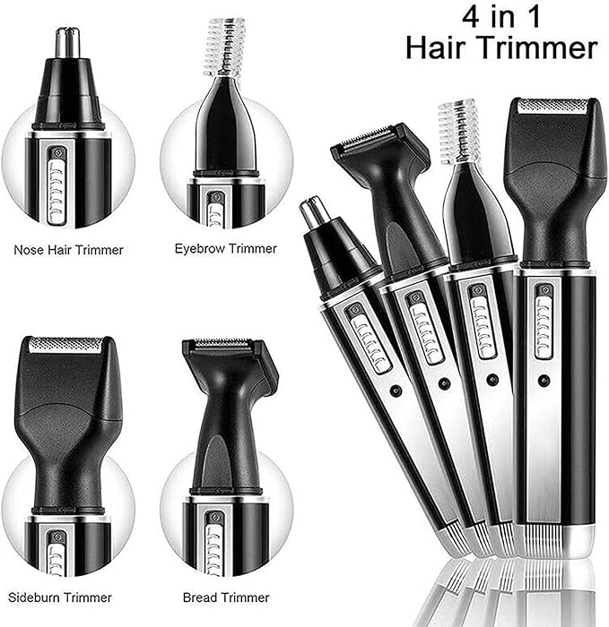Ear and Nose Hair TrimmerUSB Rechargeable Nose Hair TrimmerProfessional Nose Hair Trimmer Clipper for Men and WomenWaterproof Dual Edge Blades for Easy Cleaning