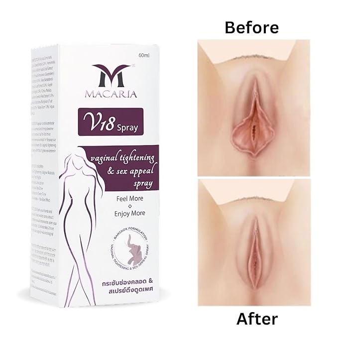 MACARIA V18 Vaginial yoni Tightening Spray Oil for VagIna Instantly - Feminine Care for Vaginal Tightening | Vaginal tightener tightening for women