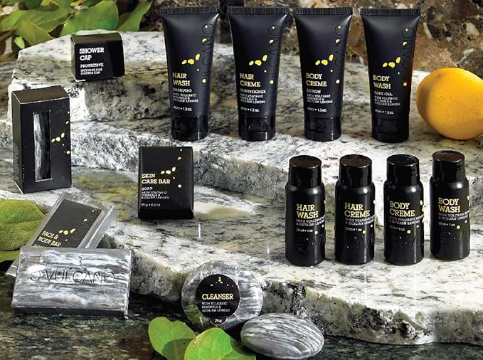 E.Vulcano Hand &amp Body Wash 11.8 Ounces – With Copper Magnesium and Zinc - Sicilian Lemons and Volcanic Minerals