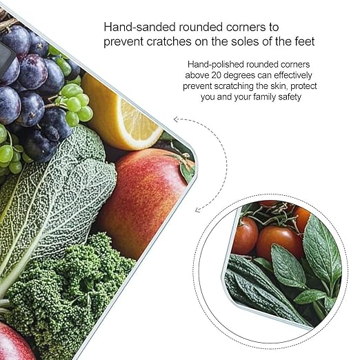 Fresh Fruits Vegetables Scale for Body Weight Smart Scales Digital Bathroom Scale High Precision Weighing Scales with Large Display Weighing Machine for People