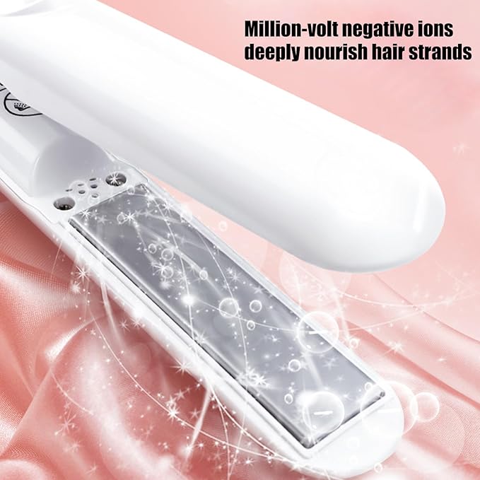 Small Travel Friendly Hair Straightener Multipurpose for Styling Adjustable Temperature Control Automatic Shutoff Curling and Straightening Iron