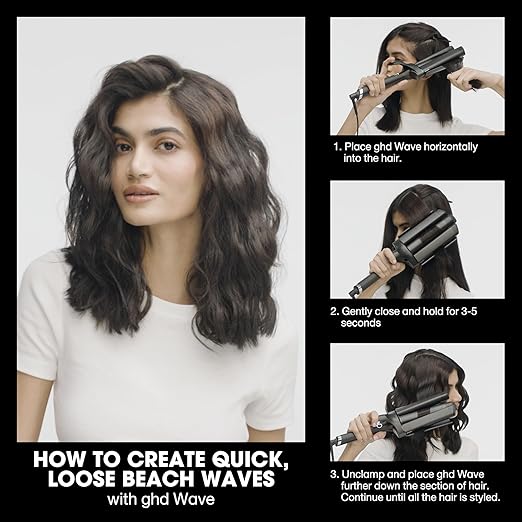 ghd Curve® Professional Hair Curling Irons &amp Wands | Soft Waves Classic and Tight Curls | 0.5 –1.5 Inch Barrels’ | 365ºF Styling Temp Preventing Heat Damage + Auto Sleep Mode