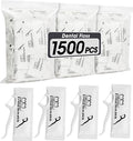 AZEN 1500 Count Dental Floss Bulk Individually Wrapped Floss Picks Toothpicks Flossers for Adults Ideal Travel Flossers for Deep Cleaning