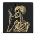 A Skeleton with Burning Cigarette Weight Scale Large Bathroom Scales Digital Weight with Bright LED Display Non Slip Automatic Weighing Scale Fashion Weighing Machine for Body