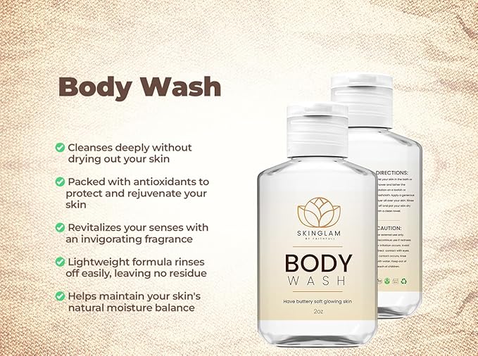 Body Wash (4 oz Coconut)