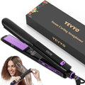 Steam Straighteners for Hair Professional Salon Titanium Vapor Straightening Irons High-end Salon Water Light Steam Flat Iron | 24 Hour Anti-frizz | Make Hair Smooth and Adds Shine