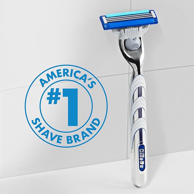 Gillette Mach3 Turbo Mens Razor Blade Refills 17 Count