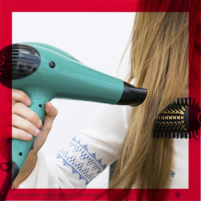Revlon Volume Booster Hair Dryer | 1875W for Voluminous Lift and Body (Green) &amp Turbo Hair Dryer | 1875 Watts of Maximum Shine Fast Dry (Silver)