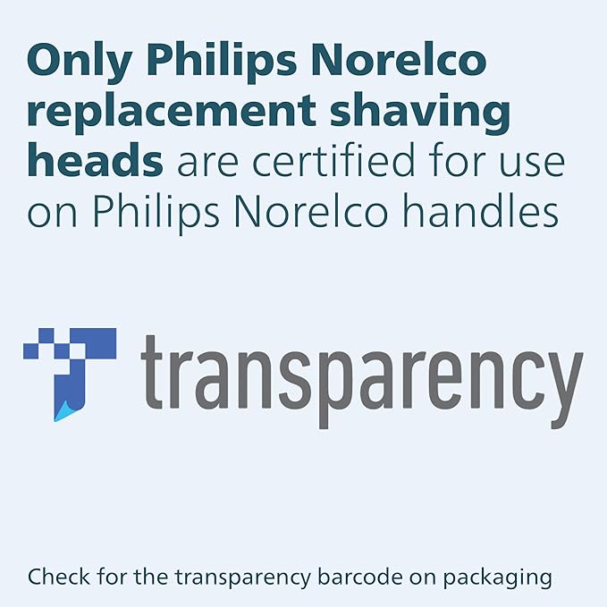 Philips Norelco SH30/52 Genuine Shaving Heads Compatible with Philips Shavers Series 1000 2000 3000 and 5000 Powerful Performance Self-Sharpening 3 Pieces Model SH30/52