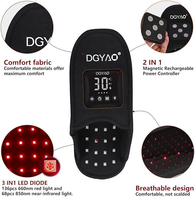 D MAX Cordless Shoulder Wrap + D MAX Foot Slipper