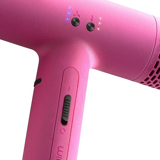 Elchim Anemos Hair Dryer - Ultra-Light Quiet Professional Micro-Brushless Digital Motor For All Hair Types
