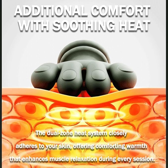 Neck Massager with Fingers - 2026 Neck Massager with HeatWireless Design Lightweight Solution with Heating Function (Green)