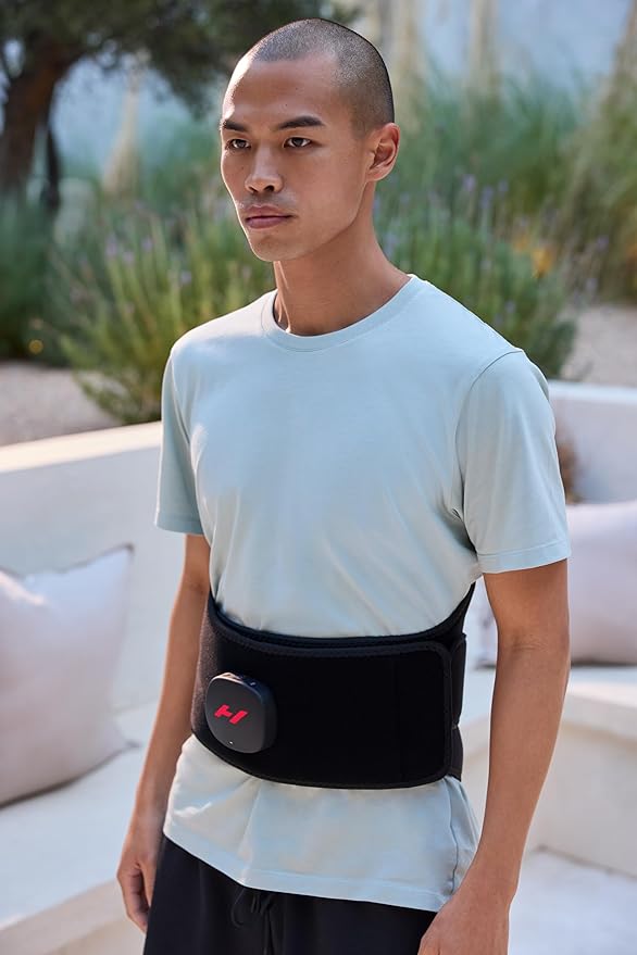 Hyperice Venom 2 Back Wrap - Provides Advanced Heat and Vibration for Pain Soreness and Inflammation