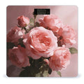 Dusty Rose Pink Smart Scale for Body Weight Digital Bathroom Scale Toughened Glass Weight Scale with Large LCD Backlight Display High Precision Scales Weighing Machine