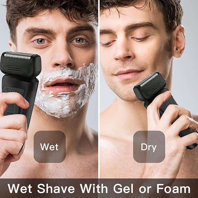 Shaver Replacement Head Compatible with Remington Foil Shaver PF7400 PF7500 and PF7600 Models (Black(3PCS))