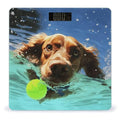 Funny Swimming Dog Scale for Body Weight Smart Scales Digital Bathroom Scale High Precision Weighing Scales with Large Display Weighing Machine for People