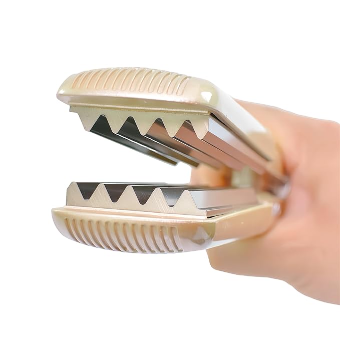 Hair Crimper for Women Ceramic Crimper Tool Corrugation Curling Iron Hair Straightener Crimping Iron for Short and Long Hair Volumizing Fluffy Hairstyle Tools