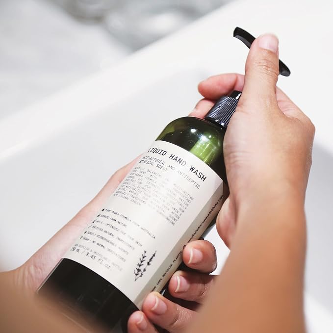 COMMON GROUND Body Wash &amp 3 Hand Wash Bundle (5 Items) Paraben &amp Cruelty Free Organic Vegan Plant-Based Botanical Scent &amp Avocado Oil Extracts Men Women Sensitive All Skin Types