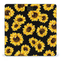 Yellow Sunflowers Smart Square Scale with Digital Display for Bathroom Scale