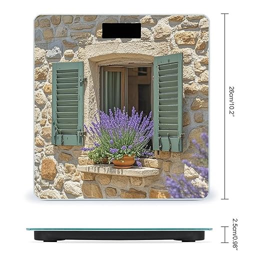Shiwu Lavender Scale for Body Weight Smart Scales Digital Bathroom Scale High Precision Weighing Scales with Large Display Weighing Machine for People
