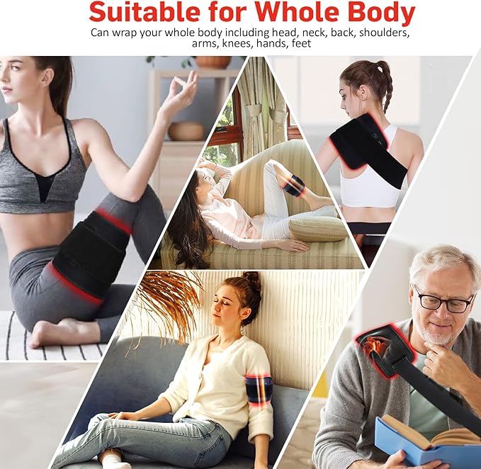 Red Light Therapy for Body Infrared Light Therapy for Shoulder Waist Muscle Pain Relief