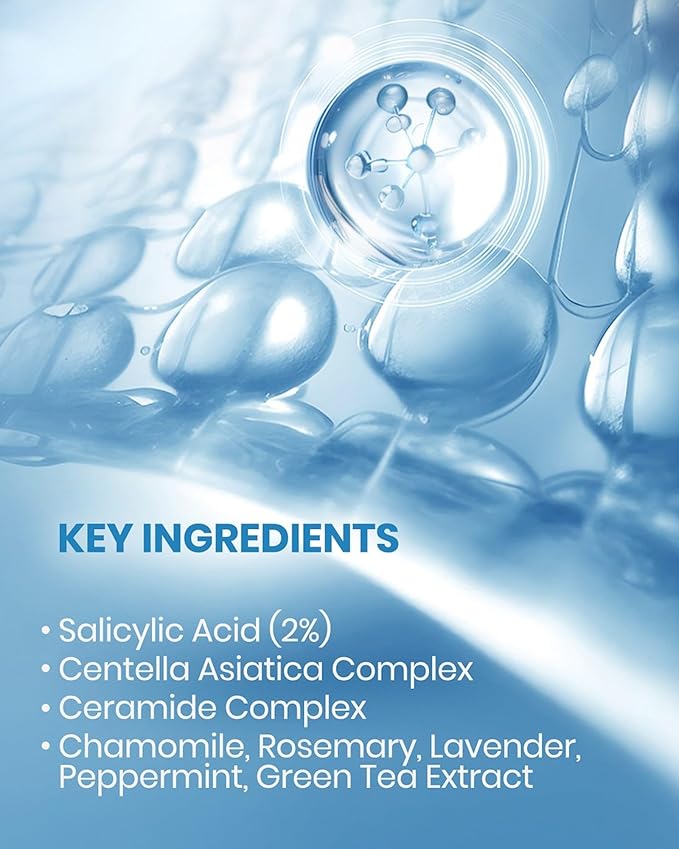 RUBY VIBE CO Ceramide Glow Body Cleanser Exfoliating with Salicylic Acid Botanical Extracts Ceramide Complex 5.07 fl oz All Skin Types
