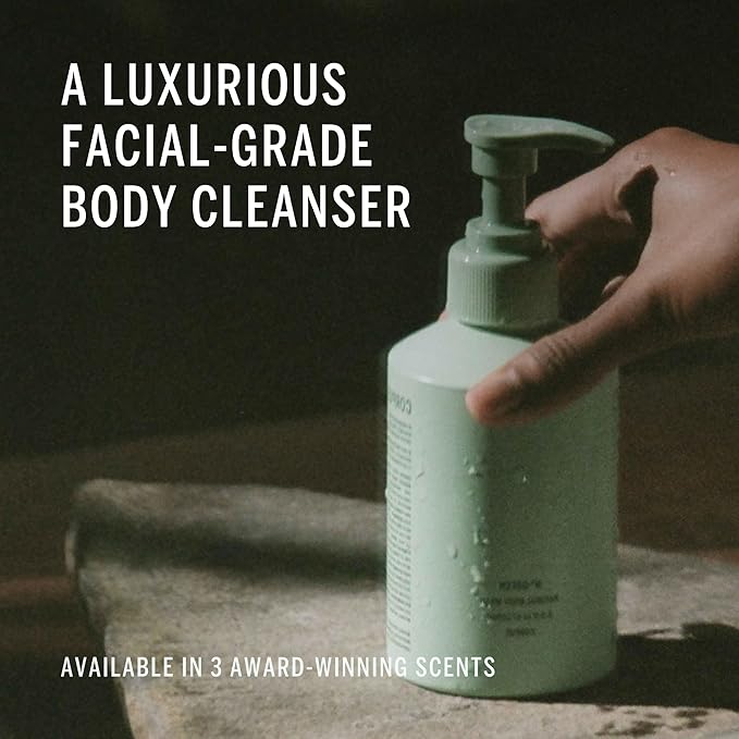 Corpus - Santalum Body Wash | Moisturizing Plant-Based Cleanser for Women &amp Men Skincare-Grade Oils &amp Botanical Extracts | Sulfate-Free No Synthetic Fragrance or Parabens (266 ml/ 9 fl oz)