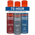Mando Whole Body Deodorant For Men - Invisible Spray Deodorant - 72 Hour Odor Control - Low Irritation Formula - Aluminum Free Benzene Free - 3.6 ounce - 3pk - Bourbon Leather Mt Fuji Pro Sport