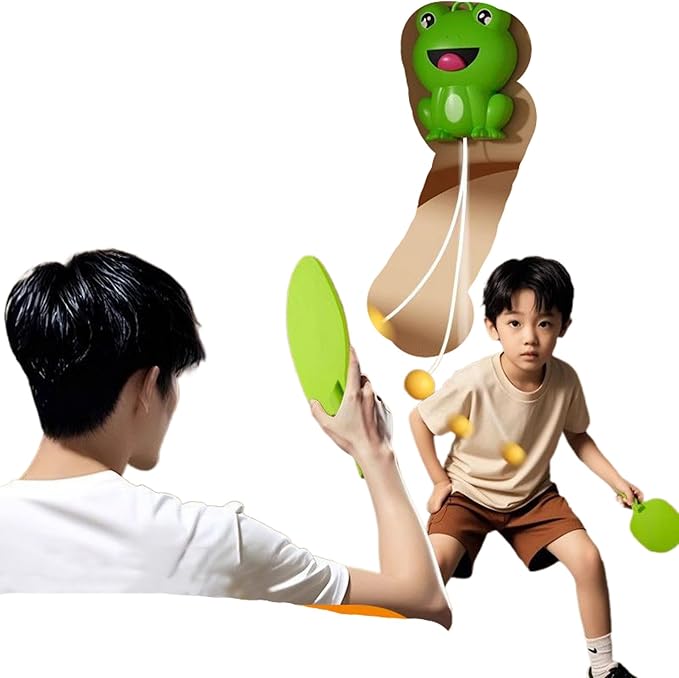 悬挂乒乓球锻炼器 Neck and Back Massager 家用防近视亲子锻炼手眼协调感统锻炼器 Neck and Back Massager HomeOffice Body Electric Massagers