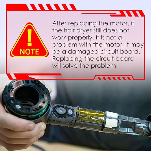 Hair Dryer Motor Compatible with Dyson Supersonic HD01 HD02 HD03 HD04 HD07 HD08 HD12 HD15 Models Blow Dryer Motor Repair Accessories