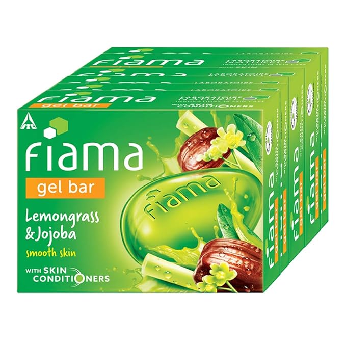 Fiama Soap Lemongrass and Jojoba 125g (Pack of 6)