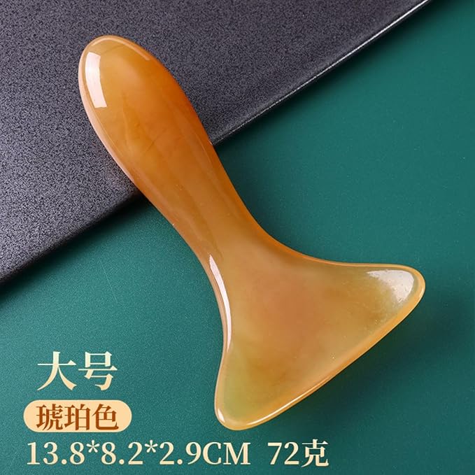 刮痧铲子刮脖子颈纹 Neck and Back Massager 颈椎按摩器肩经络开推背部拨筋棒 Gua Sha Scraping Massage Facial Tools Kit弧形刮板 HomeOffice Body Electric Massagers