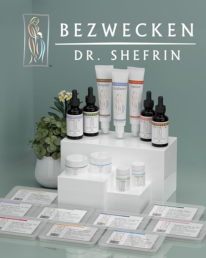 Bezwecken – PG Ovals – 16 Ovals – Same Trusted Formula New Improved Shape – Professionally Formulated to Alleviate Vaginal Dryness in Women of All Ages