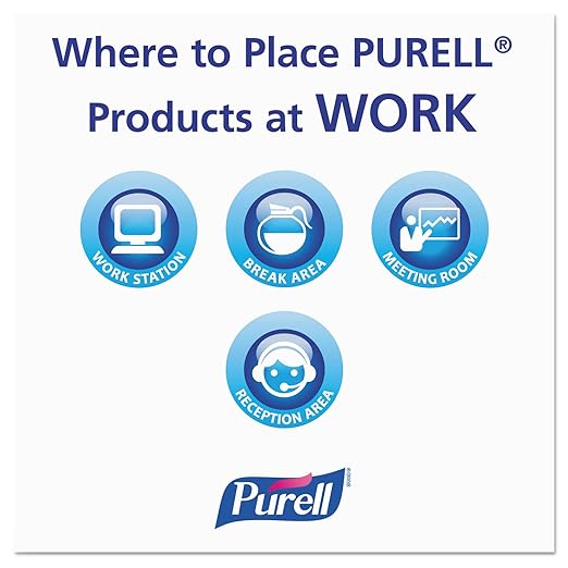PURELL 962504CT Advanced Instant Hand Sanitizer 2-Liter Bottle 4 per Carton