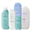 Bundle of Method Simply Nourish Body Wash 18 oz + Coco Twist Body Lotion 14 oz + Simply Nourish Shampoo 14 oz + Simply Nourish Conditioner 13.5 oz + Coco Twist Deodorant 2.65 oz